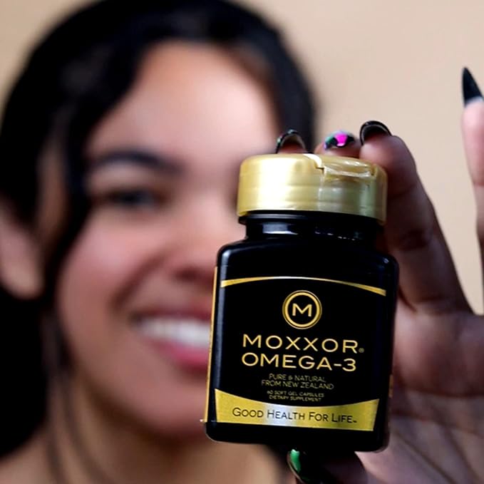 Omega 3 New Zealand Green Lipped Mussel Oil Soft gels for Joint Support and Mobility, Heart & Immune Support, No Fishy Aftertaste, 3-Pack, 180Soft gels, 2-Soft gels Per Day, 90 Day Supply