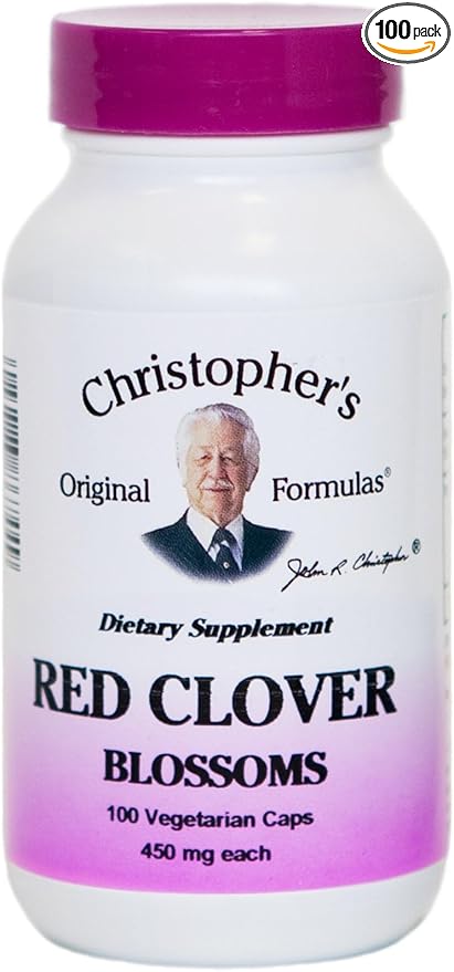 Red Clover Blossoms Dr. Christopher 100 VCaps