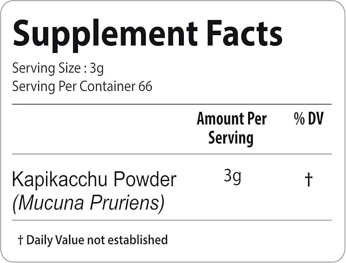 bixa BOTANICAL Mucuna Pruriens Powder | Velvet Bean Powder | Kapikacchu | Kaunch Beej | Ayurvedic Herbal Supplement ǀ Energy Booster | 1 Pound / 16 OZ | Gluten Free, Non-GMO, Steam Treated, Vegan,