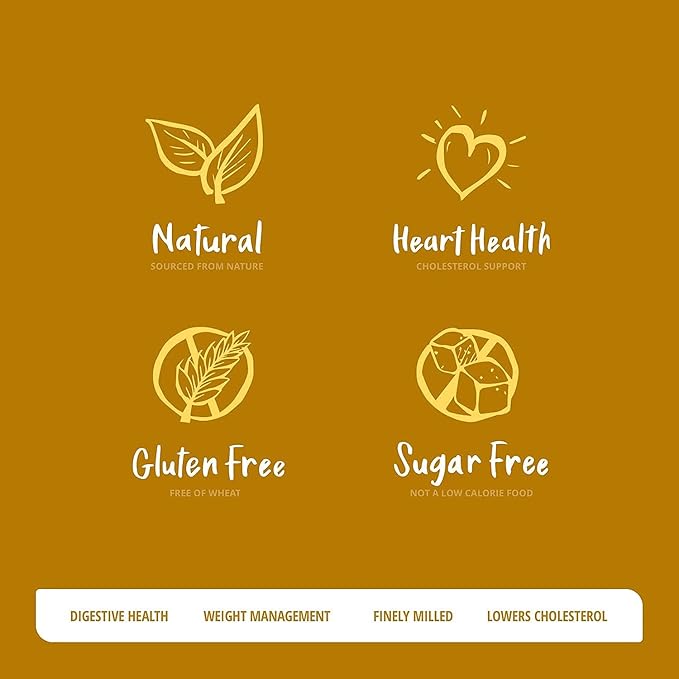 Sugar-Free Psyllium Husk Fiber Powder, Vanilla Flavored 32 oz