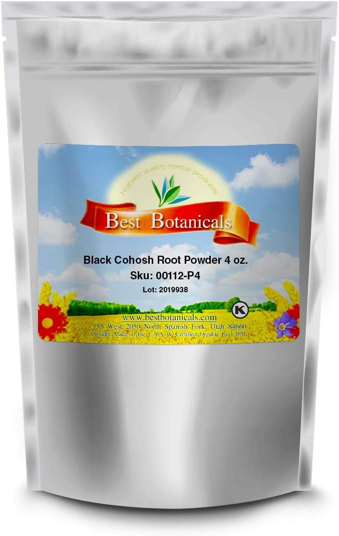 Best Botanicals Black Cohosh Root Powder 4 oz.