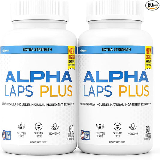 Alpha Laps Plus Extra Strength Natural Supplement, 60 Tablets (2)