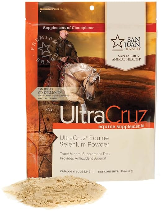 UltraCruz - sc-363248 Equine Selenium Yeast Supplement for Horses, 1 lb, Powder (226 Day Supply)
