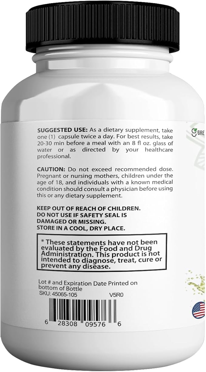 Nicoya PuraTea Max Green Tea Extract & Green Coffee Bean for Metabolism Support, Natural Energy Boost, Antioxidant-Rich Supplement – 180 Capsules