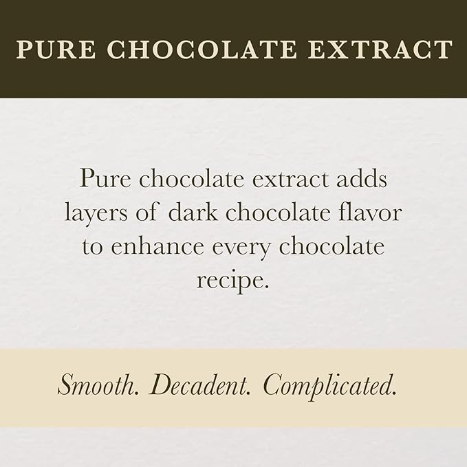 Cook's Pure Chocolate Extract 8 oz
