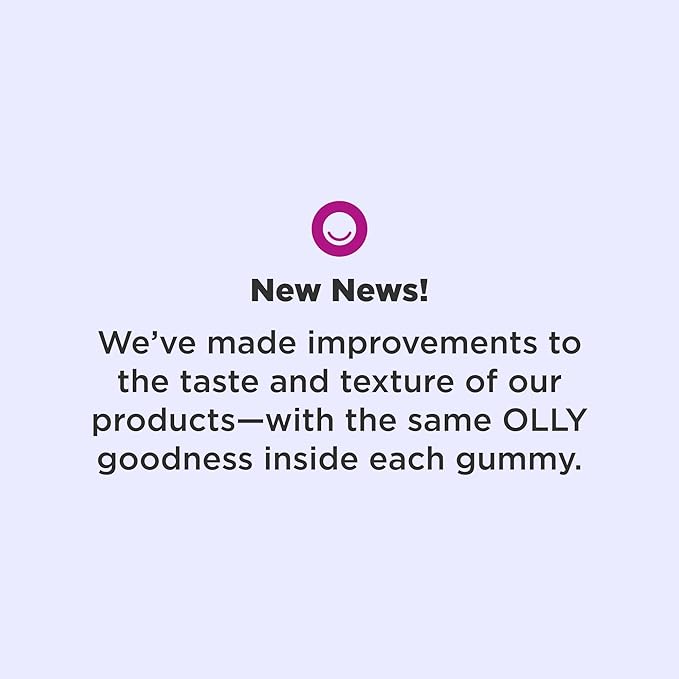 OLLY Restful Sleep Gummy Supplement with Melatonin & L-Theanine Chamomile, Blackberry Zen, 50 Gummies (25 Day Supply) Supports a Healthy Sleep Cycle* (Packaging May Vary)