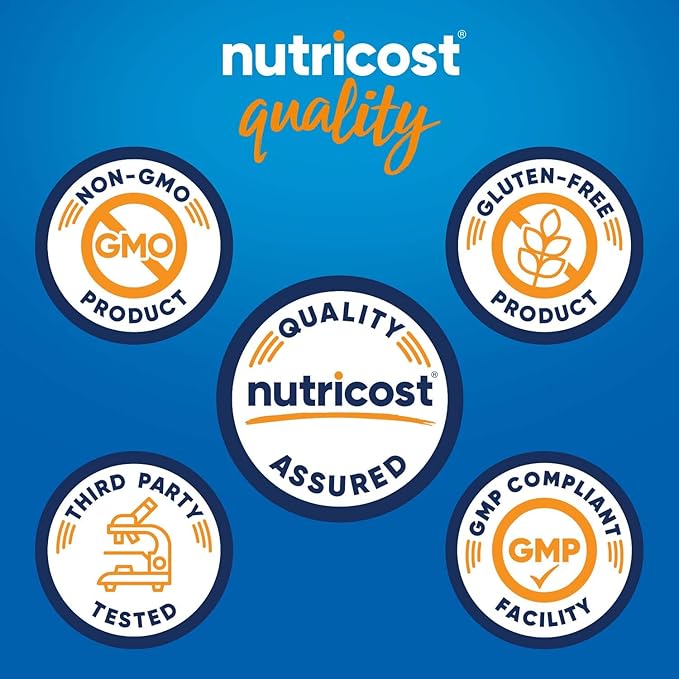Nutricost Zinc Bisglycinate (50mg) 120 Vegan Capsules - GMO-Free, Gluten-Free Supplement