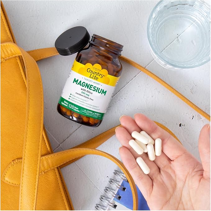 Target-Mins Magnesium with Silica 300 mg 120 Vegetarian Capsules