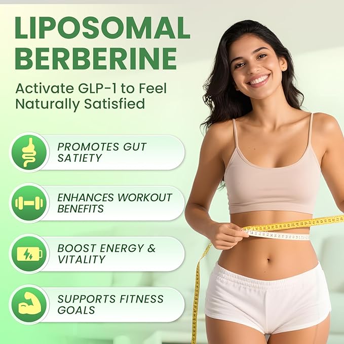 3PC Berberine Supplement with Ceylon Cinnamon - Berberine HCL Liquid Drops with Turmeric, Ceylon Cinnamon, Bitter Melon, Berberine Phytosome Activates AMPK & GLP-1 for Immune, Digestion Support