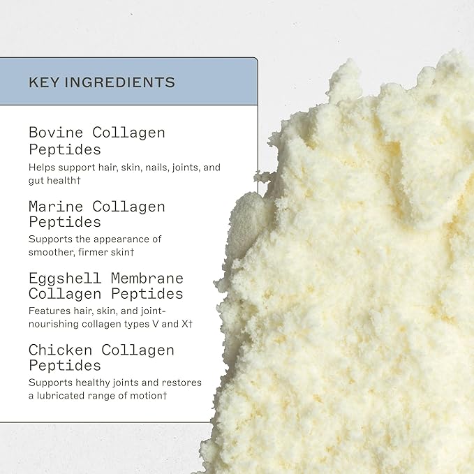 Amy Myers MD Spectrum 5 Collagen Peptides Powder - Daily Collagen Supplement for Healthy Hair, Skin & Nails - for Joint Support, Gut & Immune Health - 30 Servings