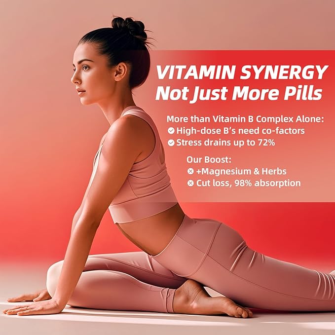 Super B-Complex Liquid Drops | B12 Methylcobalamin + Methyl Folate | B Vitamins Complex w/B3,B5,B6,B7, Ashwagandha & L-Theanine for Energy, Focus & Immunity, Vegan Raspberry 2fl Oz