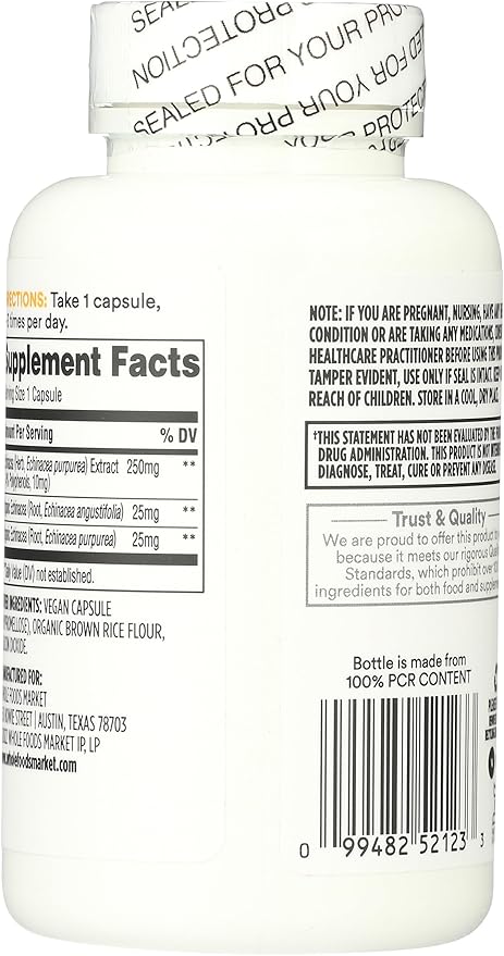 365 by Whole Foods Market, Echinacea, 120 Count