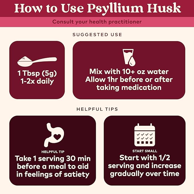 ORGANIC INDIA Whole Psyllium Husk Powder Organic - Psyllium Husk Fiber Supplement, Digestion Support, Vegan, Gluten-Free, Non-GMO, Soluble & Insoluble Fiber Source - 12 oz (Pack of 2)