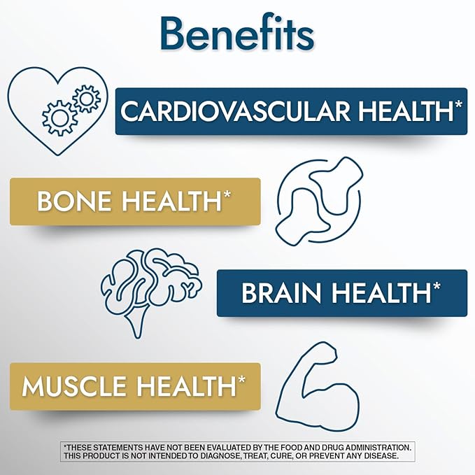Nature's Wonder Vitamin K2 + D3 with MenaQ7 for Cardiovascular, Brain, Bone and Muscle Health, 120 Softgels, 120 Day Supply