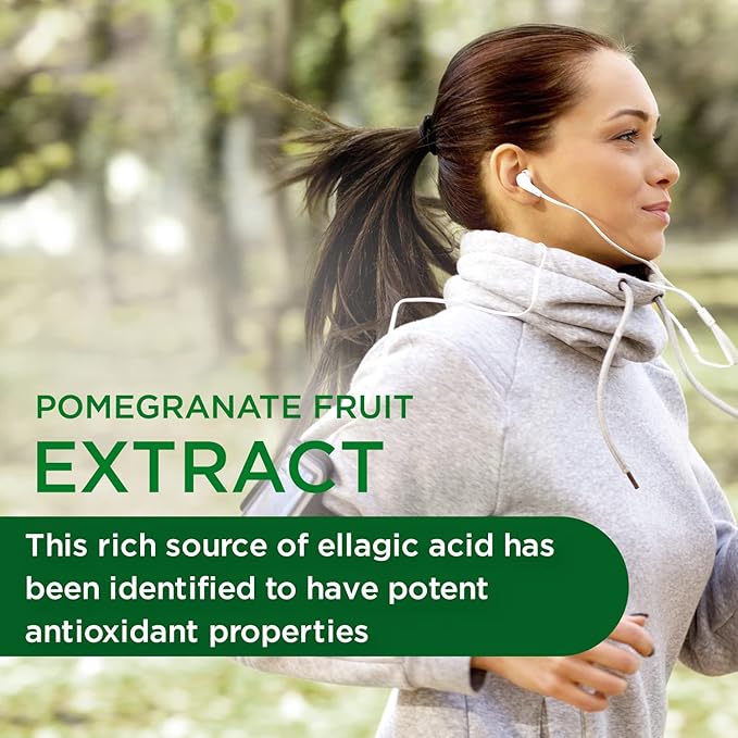 Emerald Labs Pomegranate Extract - Pomegranate Extract (40% Ellagic Acid) & Pomegranate Juice Powder for Immune Response & Heart Support* - 60 Vegetable Capsules (30-Day Supply)