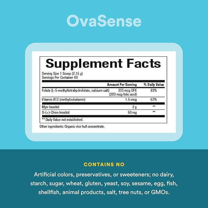 Natural Factors Womensense, OvaSense, 4.55 oz 129 g