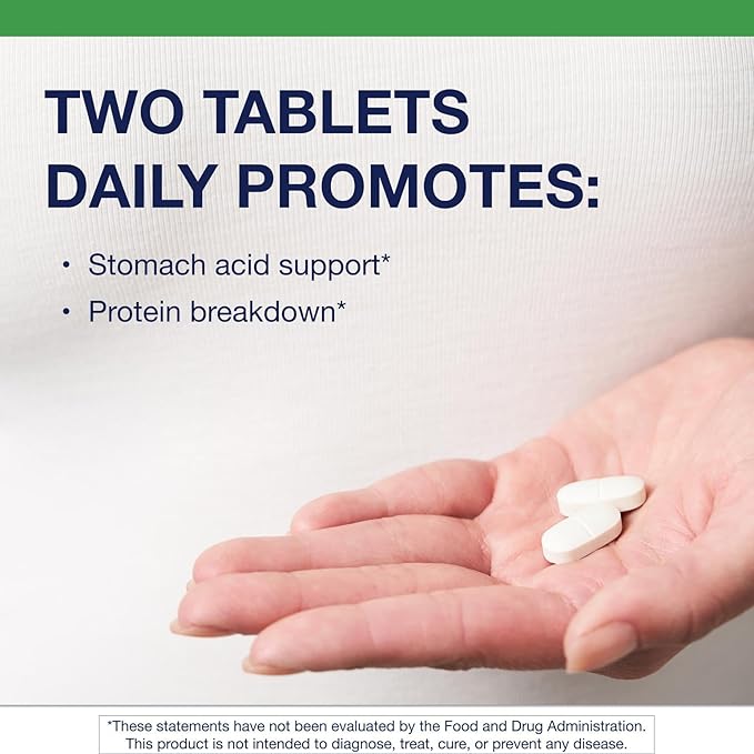 Metagenics SpectraZyme Betaine HCI + Pepsin - Supports Stomach Health & Aids in Digestion* - with Betaine HCl & Pepsin - Proteolytic Digestive Enzyme* - Non-GMO - 45 Servings - 90 Tablets