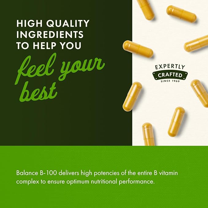 Swanson B-100 B-Complex Vitamins Energy Cardio Stress Metabolism Support 300 Capsules