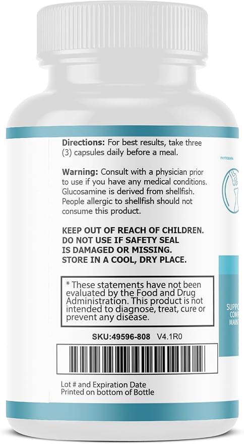 Rejuva Joint Maximum Strength Joint Support Supplement, 60 Capsules, Vitamins and Minerals (5)