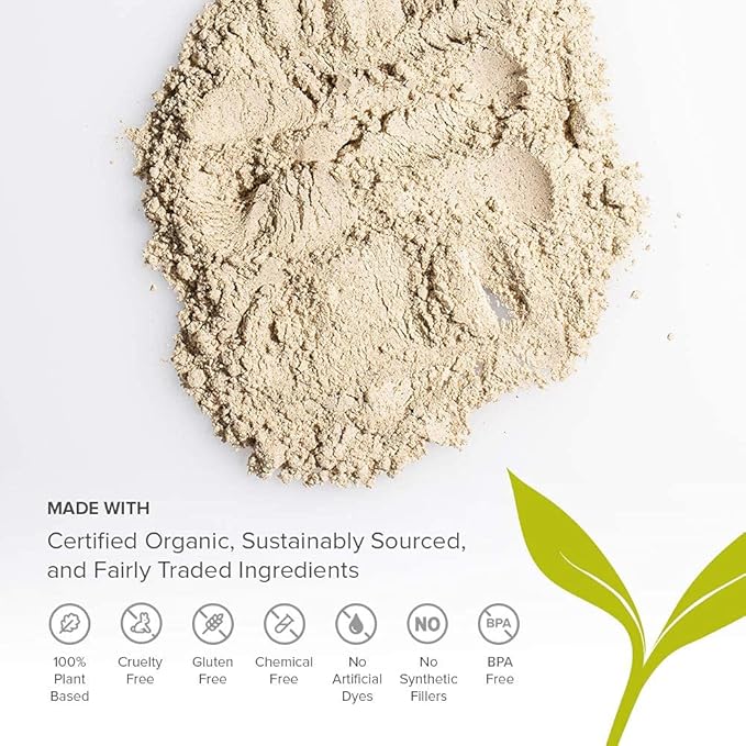 Banyan Botanicals Kapikacchu Mucuna Pruriens – Organic Herbal Powder – Energizing, Supports Healthy Nervous & Reproductive Systems* – Natural Source of L-Dopa – Spice Jar – Non-GMO Sustainably Sourced Vegan
