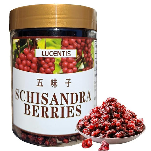 Premium Dried Schisandra Berries, 7.76oz – Five Flavor Fruit Tea | Wild Harvested Wuweizi | Herbal Superfood | 五味子