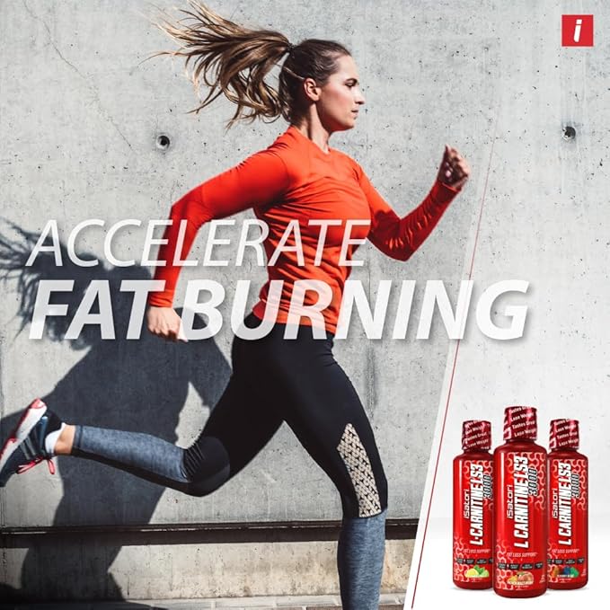 iSatori L-Carnitine LS3 3000, Liquid L-Carnitine with Acetyl L-Carnitine, L-Carnitine L-Tartrate, Stimulant Free Pre Workout, No Calories, Sugar, Gluten, Keto-Friendly, Peach Nectarine (32 Servings)