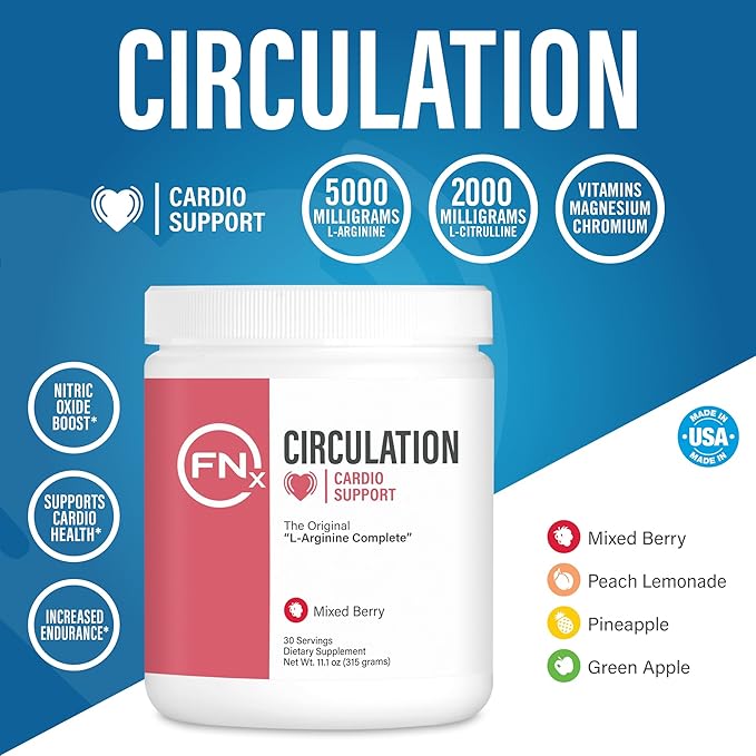 L-Arginine Complete, Pineapple - 5000mg L Arginine, Nitric Oxide Booster, Natural Supplement, Increases Energy and Endurance