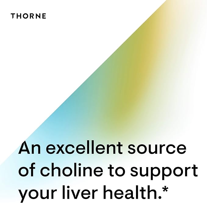 THORNE - Phosphatidyl Choline - Phospholipid Complex for Cell Membrane Support* - 60 Gelcaps