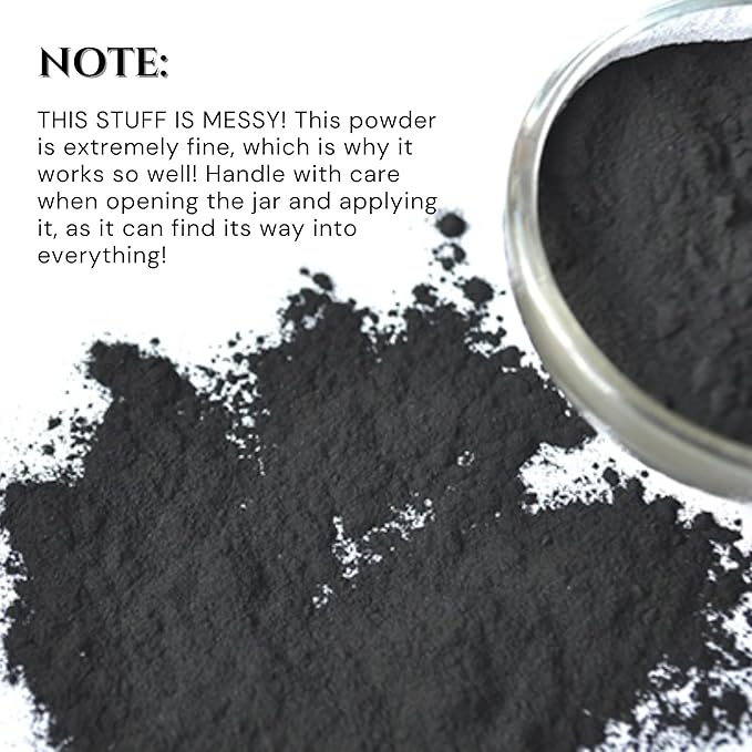 Organic Activated Coconut Charcoal Powder Ideal for Supports Skin, Body, Oral Health, Teeth Whitening | Dietary Supplement (25 Oz (Pack of 1))
