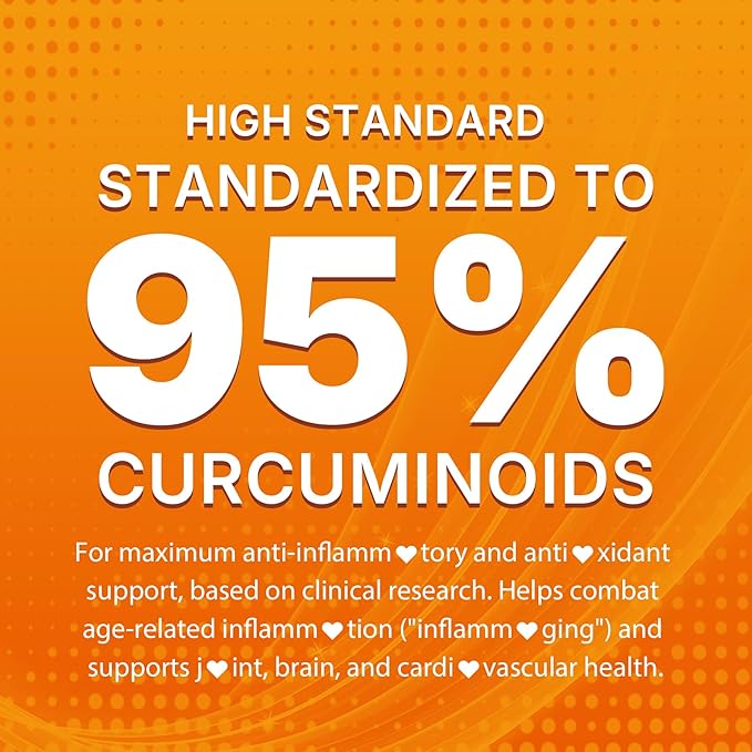 5 in 1 Turmeric Curcumin Softgels 2000mg with Milk Thistle Seed Extract & Black Pepper, Ginger Root - Immune, Liver Support - 95% Curcuminoids - Turmeric and Ginger Supplement Softgel Capsules