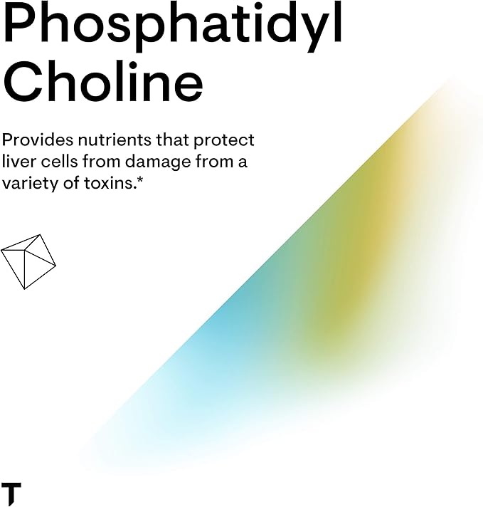 THORNE - Phosphatidyl Choline - Phospholipid Complex for Cell Membrane Support* - 60 Gelcaps