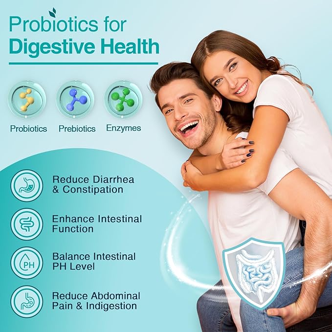 ZEBORA Probiotics for Women-Men Digestive Health with 120 Billion CFUs, Mens-Womens Probiotic for Gut Health, Immune Support, and Gut Detox with 43-Day Supply, 86 Veggie Capsules