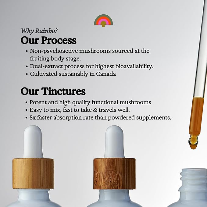 Lion's Mane Mushroom Tincture - Alcohol Free - Dual Extract Mushroom Supplement - Brain Support, Focus, Memory, Liquid Lion's Mane Supplement, Vegan, Non GMO, 3.4 fl oz