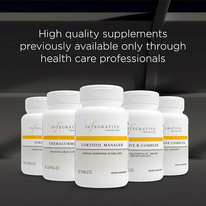 Integrative Therapeutics Magnesium Glycinate Plus - Brain Function Support Supplement for Adults* - Supports Heart and Muscular Function* - Dairy-Free & Gluten-Free - 120 Count (60 Servings)