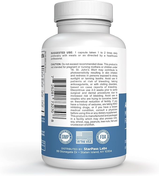 Advanced Memory Formula Extreme Brain Booster, Brain Supplement for Memory, Focus and Mental Performance, Memory Vitamins for Better Brain Health 180 Capsules (3 Pack)