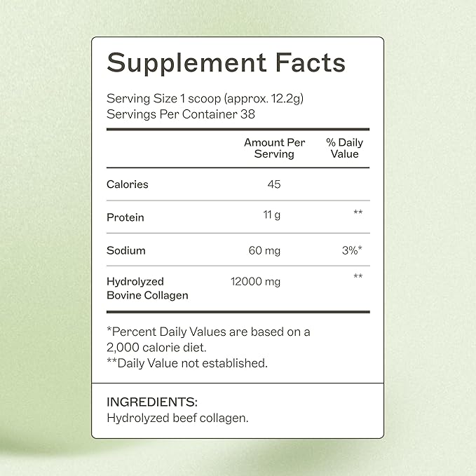 Amy Myers MD Collagen Protein Powder - Type 1 & 3 Collagen - Bovine Collagen to Support Healthy Hair, Skin & Nails - Gluten-Free, Dairy-Free & Non-Soy - 16.08 oz (38 Servings)