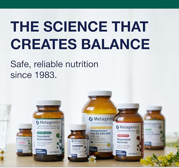 Metagenics Multigenics Intensive Care Multivitamin - Without Iron - Dietary Supplements for Everyday - with Quercetin, Beta-Carotene, Ascorbic Acid & More - Non-GMO - Gluten-Free - 180 Tablets