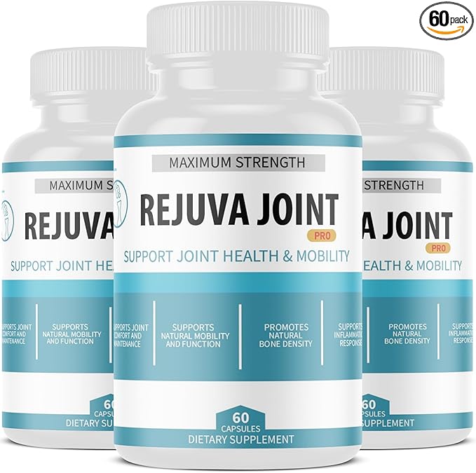Rejuva Joint Maximum Strength Joint Support Supplement, 60 Capsules, Vitamins and Minerals (3)