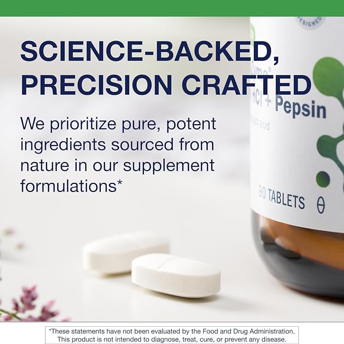 Metagenics SpectraZyme Betaine HCI + Pepsin - Supports Stomach Health & Aids in Digestion* - with Betaine HCl & Pepsin - Proteolytic Digestive Enzyme* - Non-GMO - 45 Servings - 90 Tablets