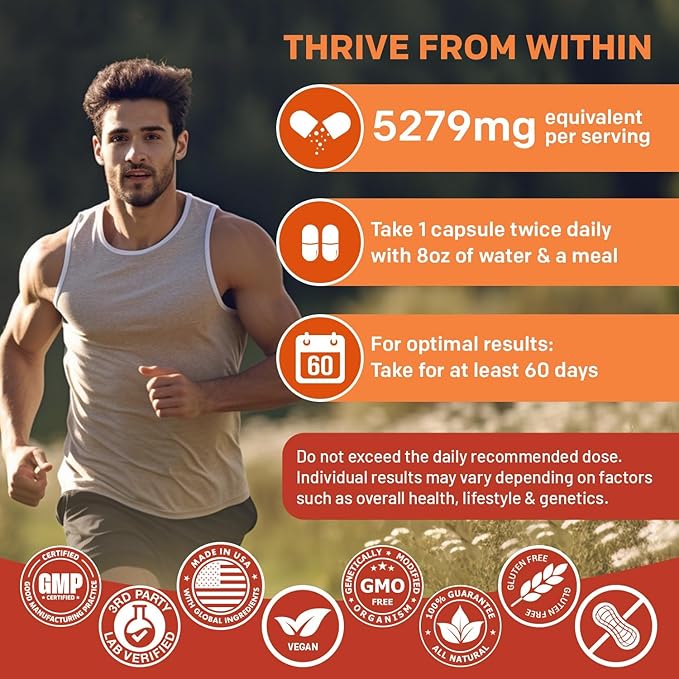 21-in-1 Berberine Supplement with Ceylon Cinnamon with Chromium, Bitter Melon and Green Tea Extract and Black Pepper Extract 5X for Energy & Metabolism Support with 5279 mg (120 ct, Pack of 1)