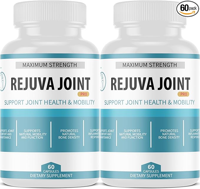 Rejuva Joint Maximum Strength Joint Support Supplement, 60 Capsules, Vitamins and Minerals (2)