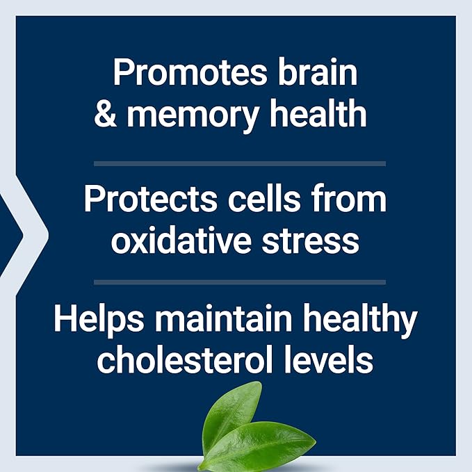 Life Extension Blueberry Extract Capsules, supports cognitive & memory health, helps maintain already-healthy cholesterol levels, fights oxidative stress, gluten-free, non-GMO, vegetarian, 60 capsules