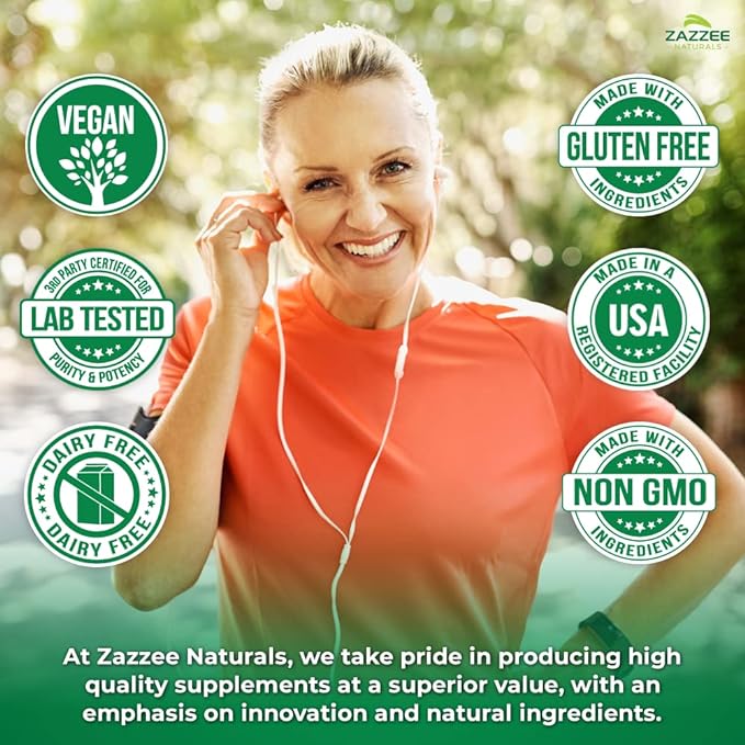 Zazzee Extra Strength Mucuna Pruriens 8:1 Extract, Minimum 20% L-Dopa, 1000 mg, 220 Vegan Capsules, 110 Day Supply, Concentrated and Standardized 8X Extract, 100% Vegetarian, All-Natural and Non-GMO