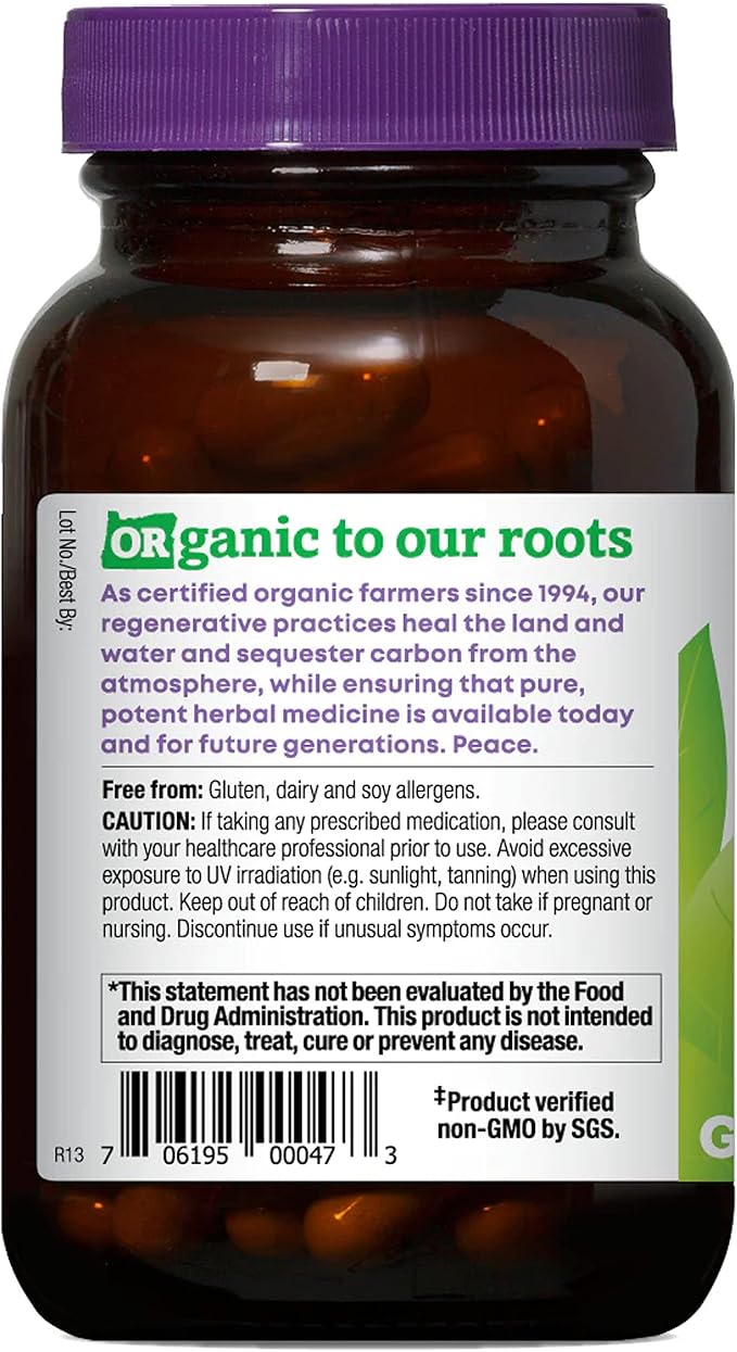 Oregon's Wild Harvest St John's Wort Supplement, 90 Count