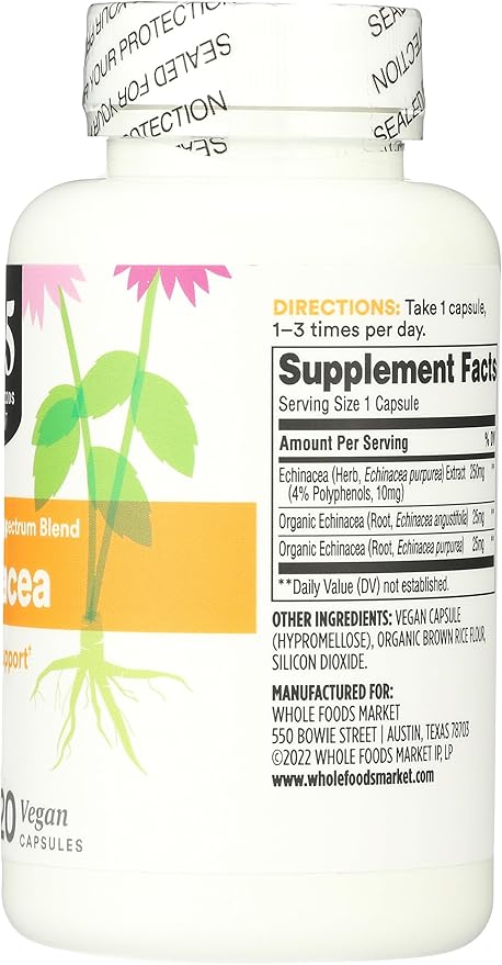 365 by Whole Foods Market, Echinacea, 120 Count