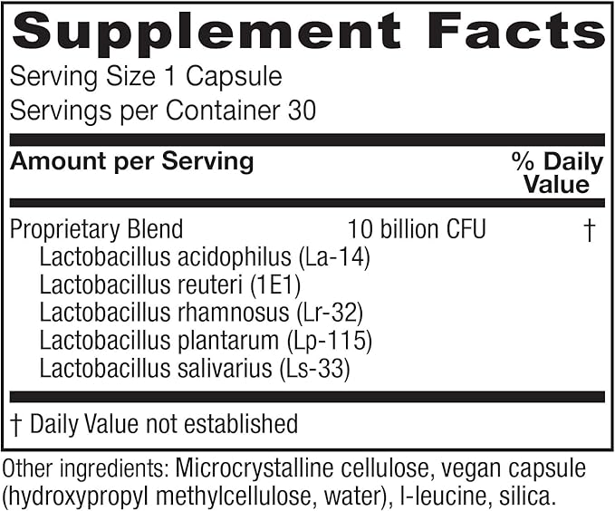 Vitanica FemEcology, Vaginal and Intestinal Probiotic Support, Vegetarian, 30 Capsules