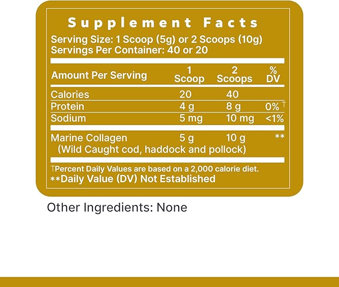 Premier Research Labs Marine Collagen - Marine Collagen Peptides, Hydrolyzed Marine Collagen Powder, Fish Collagen for Women and Men, 5g Collagen Per Serving for Skin, Joint, and Gut Health - 7 Oz