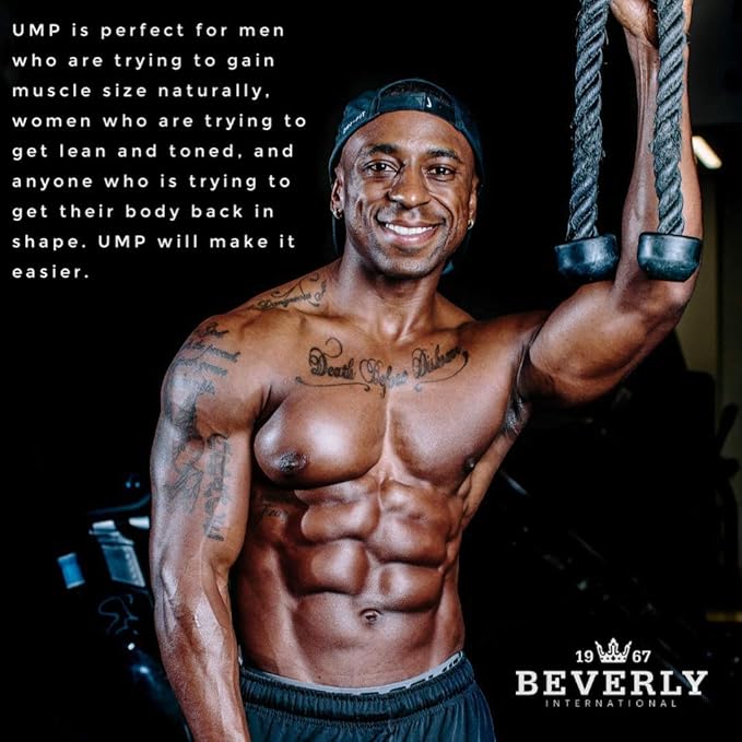 Beverly International UMP Protein Powder, Vanilla. Unique Whey-Casein Ratio Builds Lean Muscle. Easy to Digest. No Bloat. (32.8 oz) 2lb .8 oz