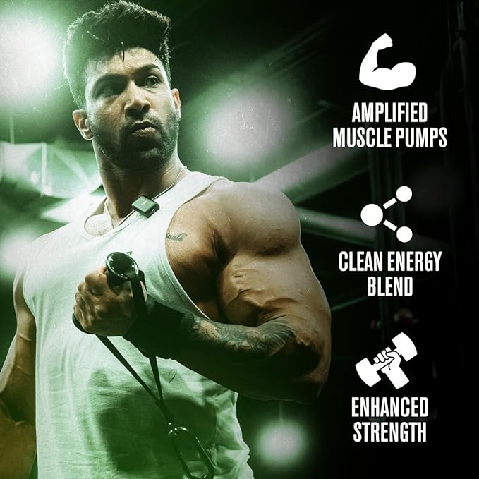 Jacked Factory NITROSURGE Pre Workout Supplement - Endless Energy, Instant Strength Gains, Clear Focus, Intense Pumps - NO Booster & Powerful Preworkout Energy Powder - 30 Servings, Sour Peach Rings