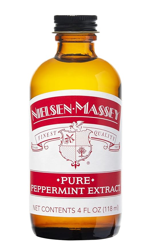 Nielsen-Massey Pure Peppermint Extract for Baking and Cooking, 4 Ounce Bottle